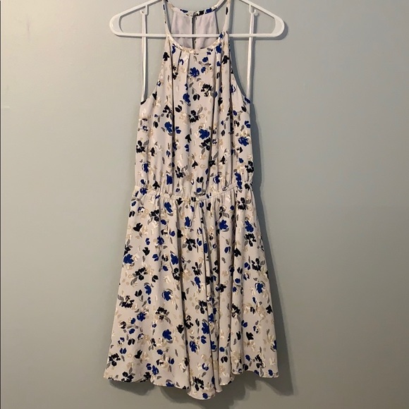 Banana Republic grey flowered dress - Picture 1 of 2